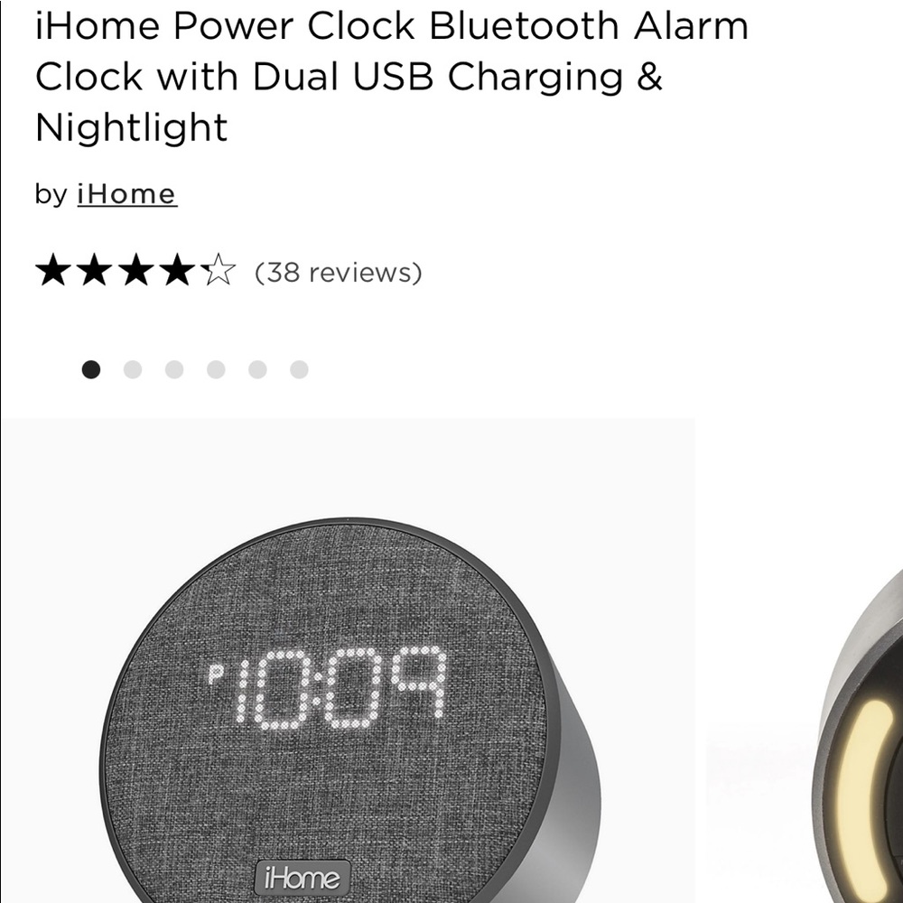 iHome Alarm Clock